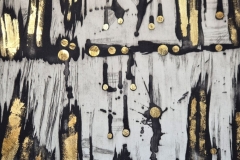Champain-LinesOfDefense-CarborundumDrypointGoldLeaf