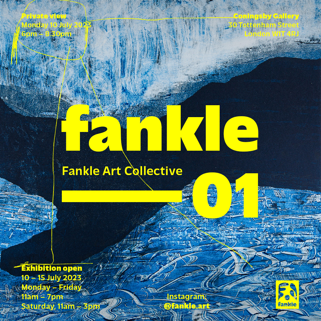 Poster for Fankle 01 exhibition