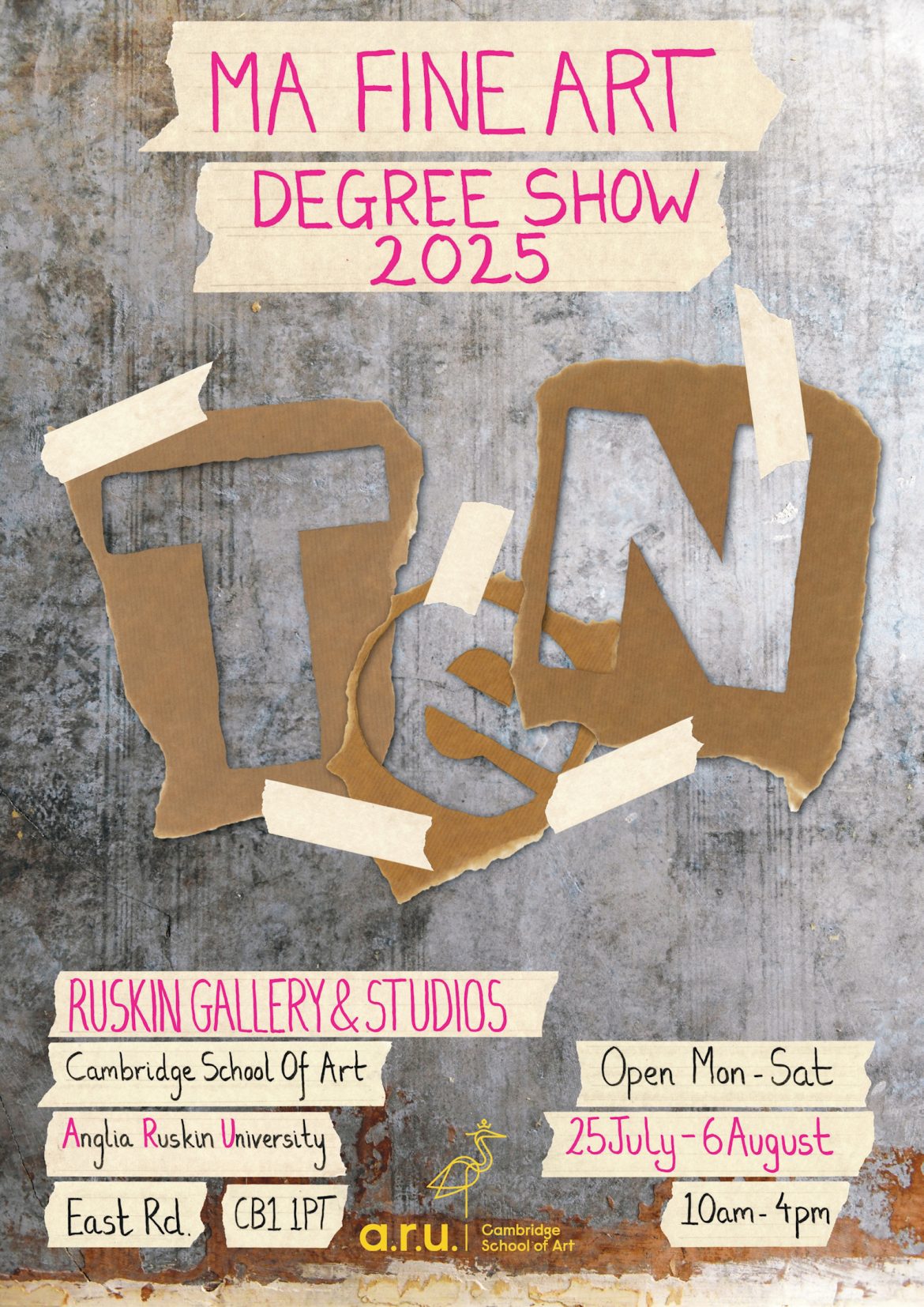 Ten MA Fine Art Degree Show
